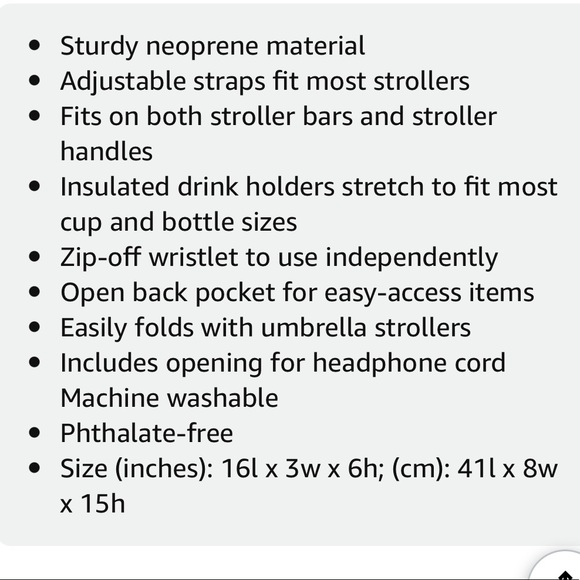 SKIP HOP stroller organizer - Picture 7 of 16